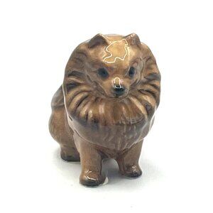 Hagen Renaker Genuine Vintage Retired Figurine Miniature Pomeranian
